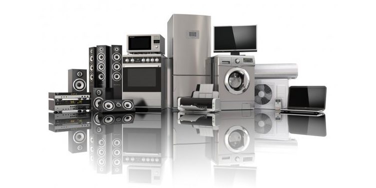 depositphotos 63745311 stock photo home appliances gas cooker tv
