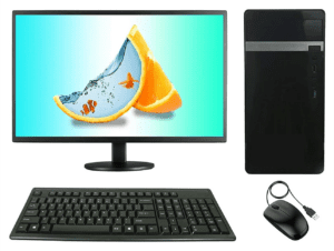 Intel i5 8th Gen / 8GB RAM / 512GB SSD / Monitor 18.5 Inch / Keyboard & Mouse Assembled Desktop PC - desktop on rent in kolkata - rentOcart