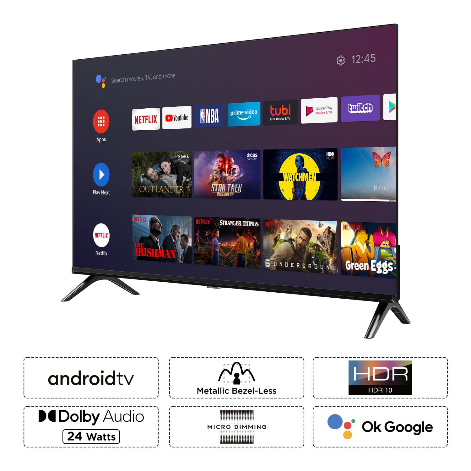 32 inches HD Ready Smart Android LED TV 2