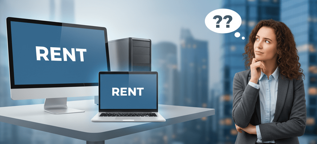 desktop and laptop rental for your business