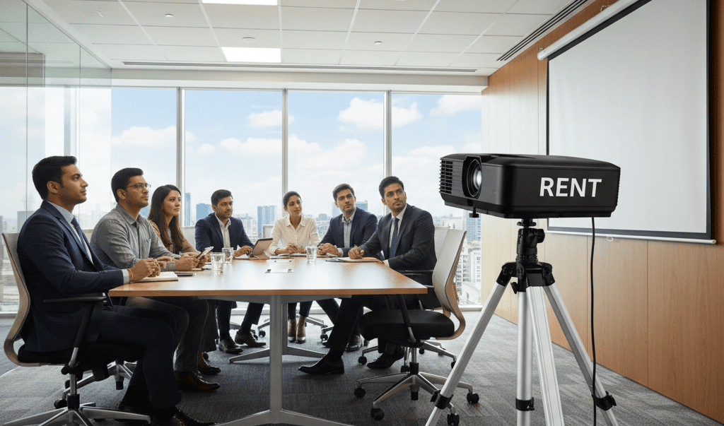 renting a projector in noida is better than buying 2