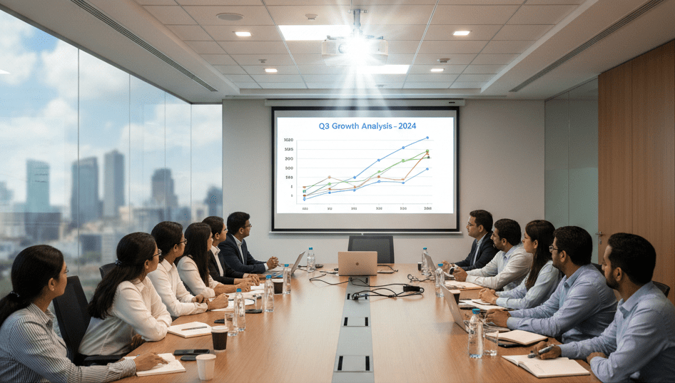 projector on rent in noida for office presentations