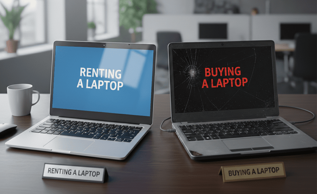 Renting vs. Buying Laptops for Office Use in Noida