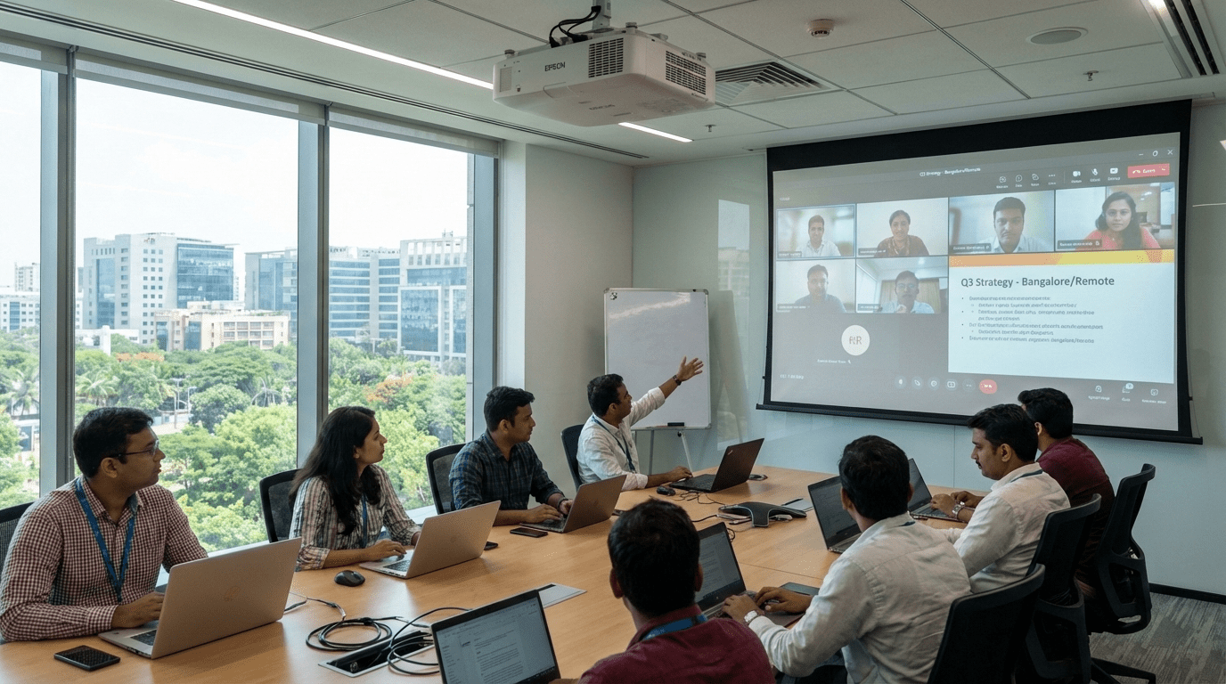 projector rentals for virtual and hybrid meetings 1