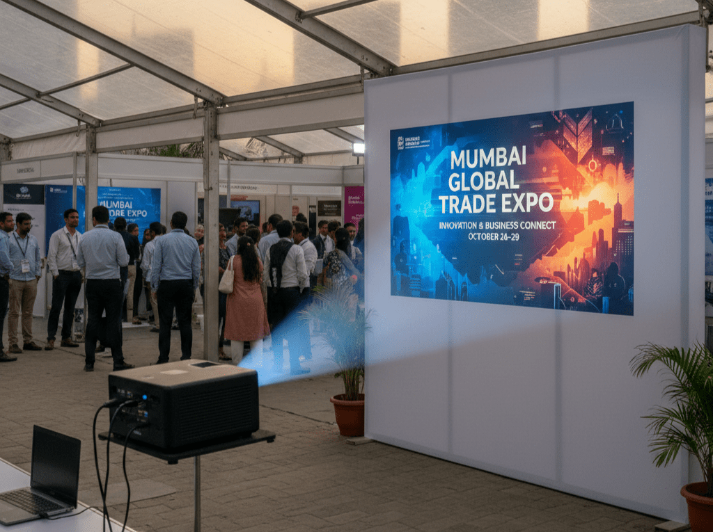 projector on rent in mumbai for exhibitions