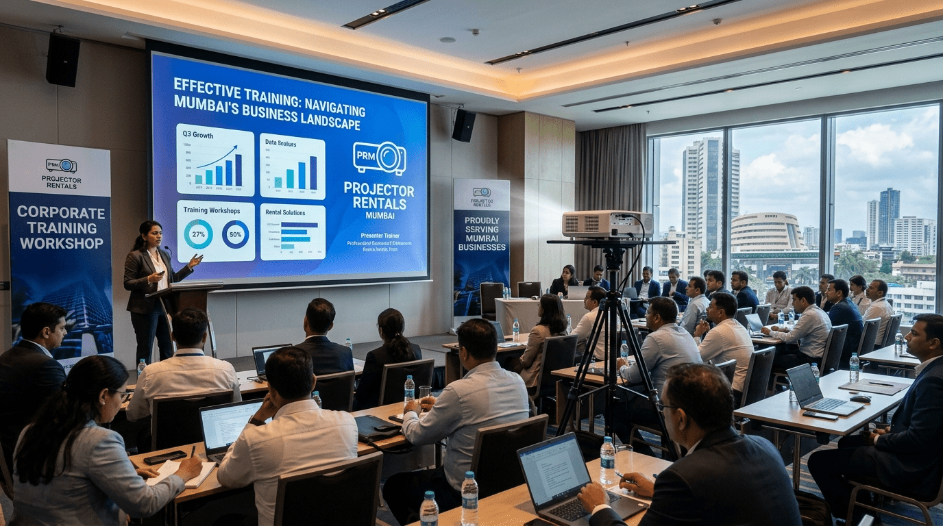 Projector Rental for Businesses: From Presentations to Training Workshop