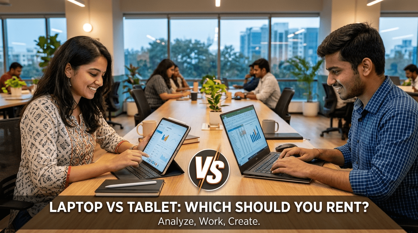 Tablet vs Laptop for Rent: Which One Is Right for You?