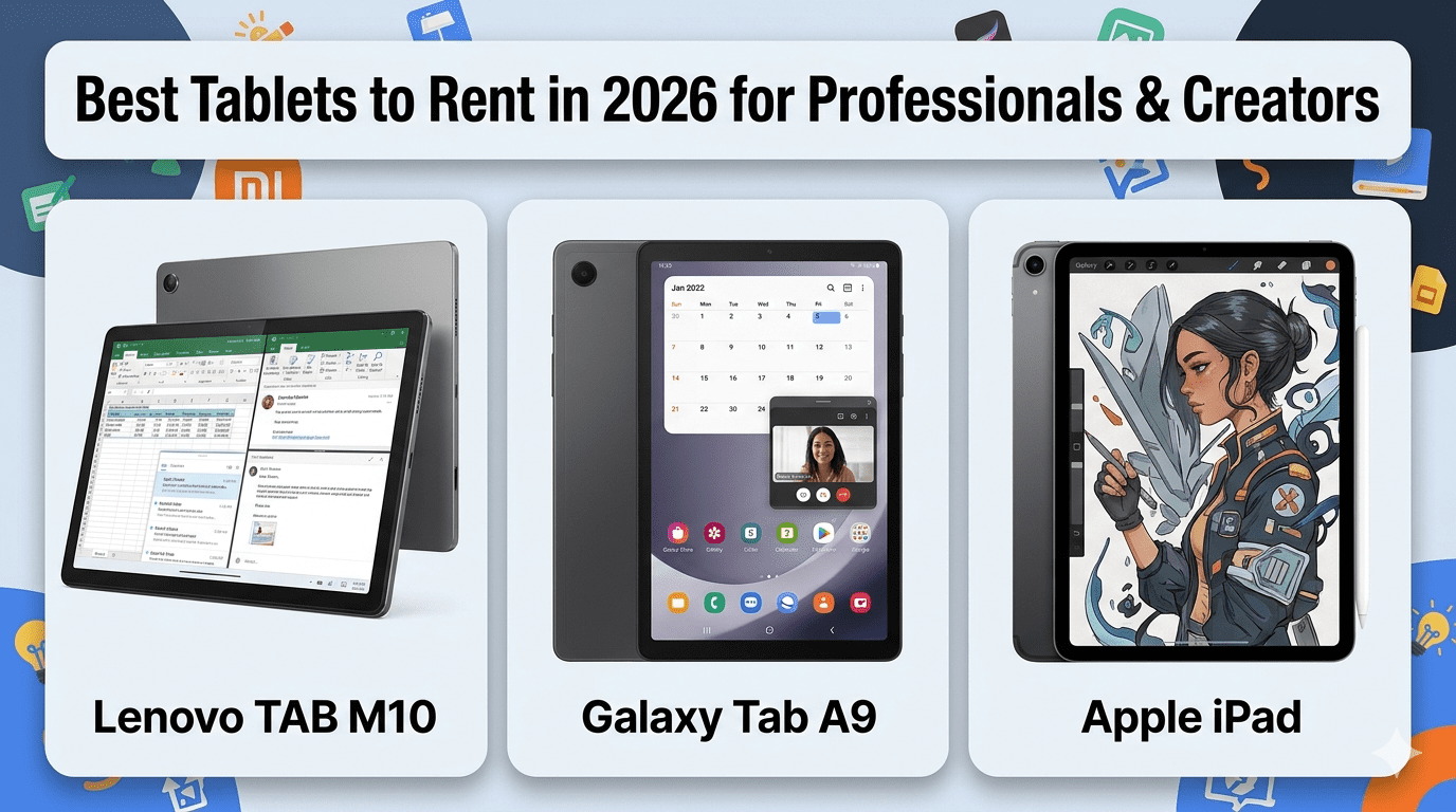 tablets to rent in 2026 for professionals and creators 2