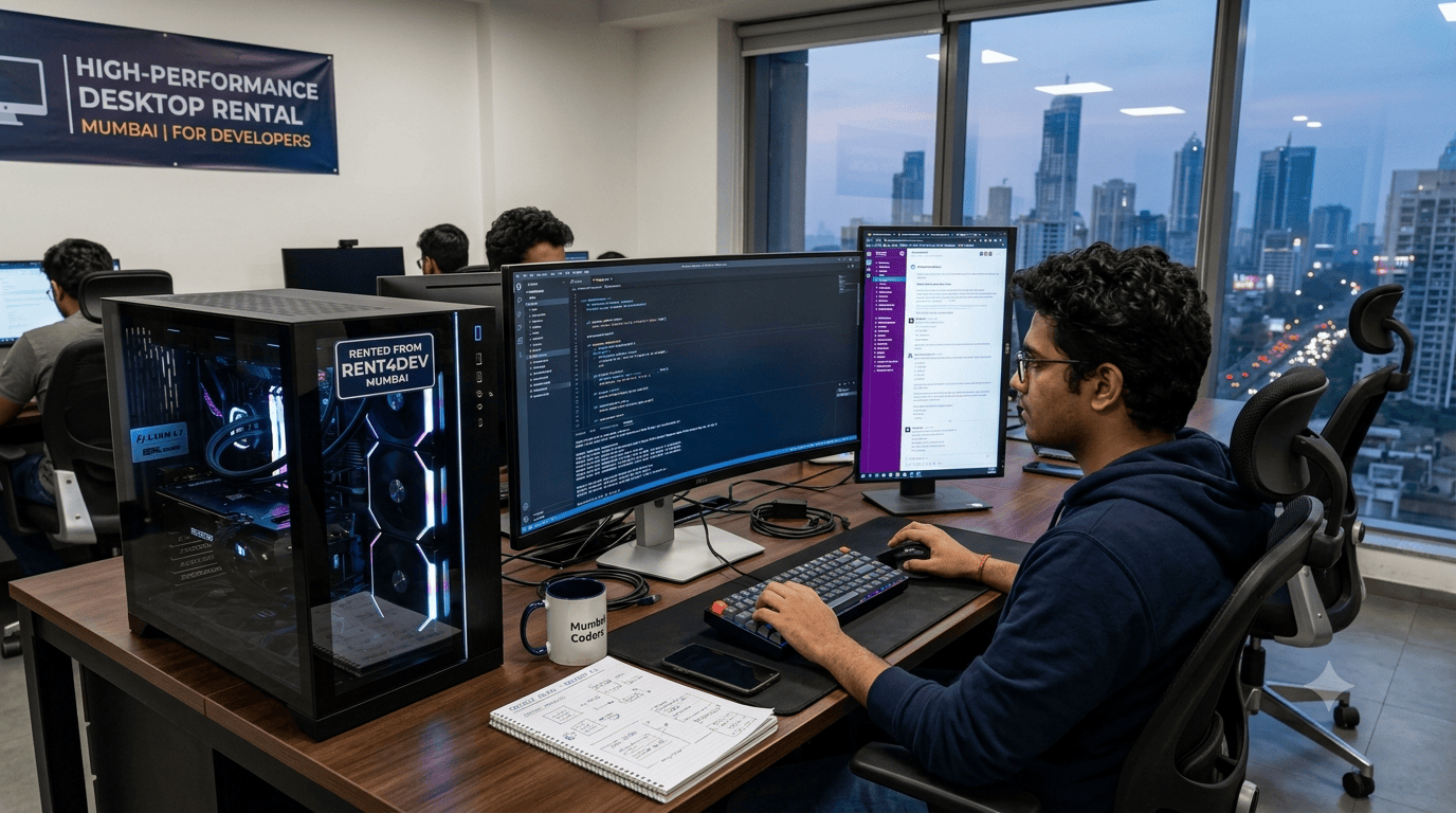 desktop on rent in mumbai for developers