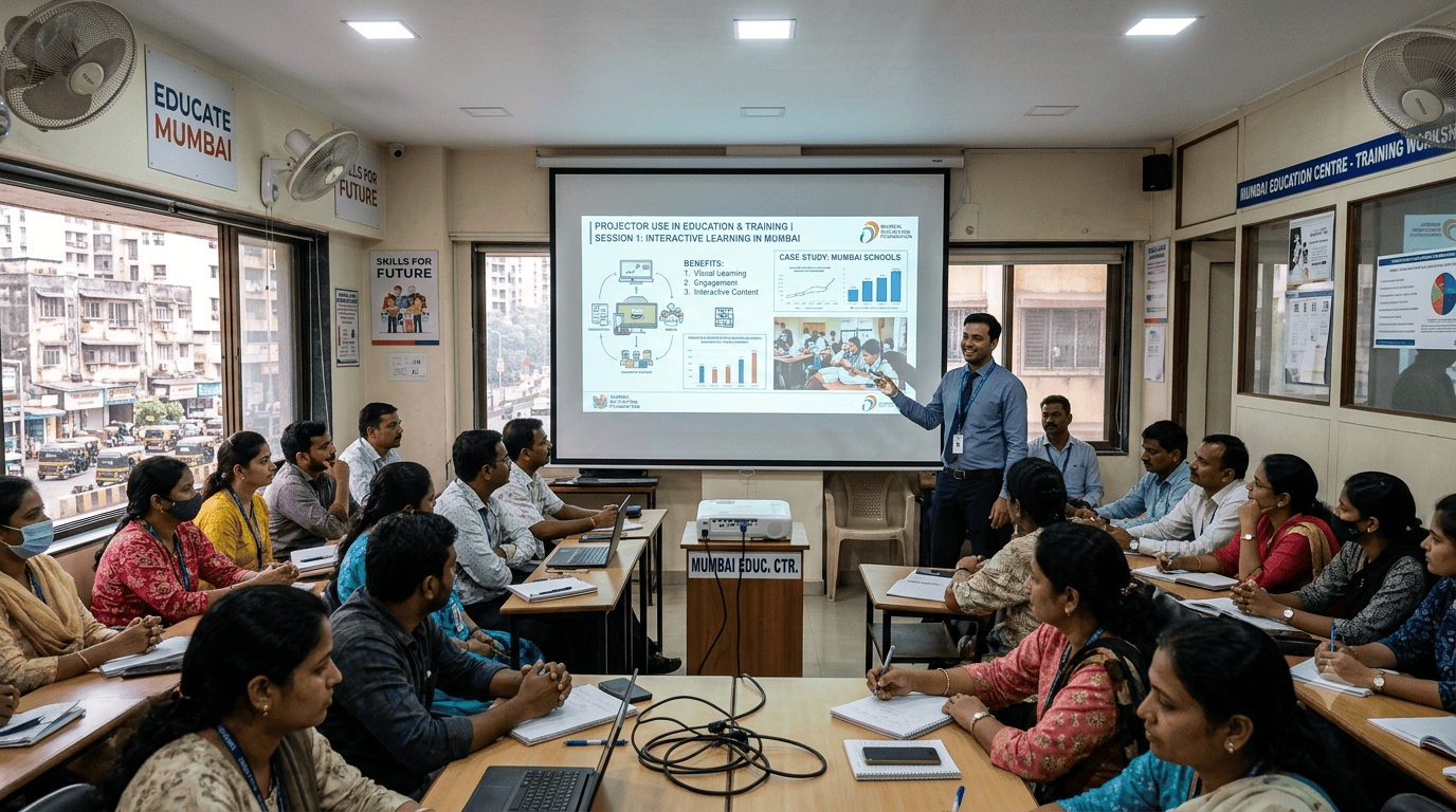 projector rental in mumbai for training and education