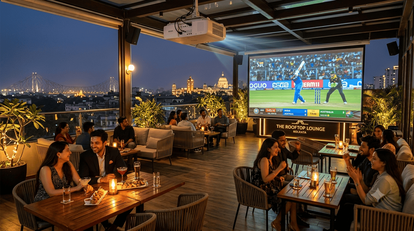 Projector on Rent for Sports Screening & Live Matches in Kolkata