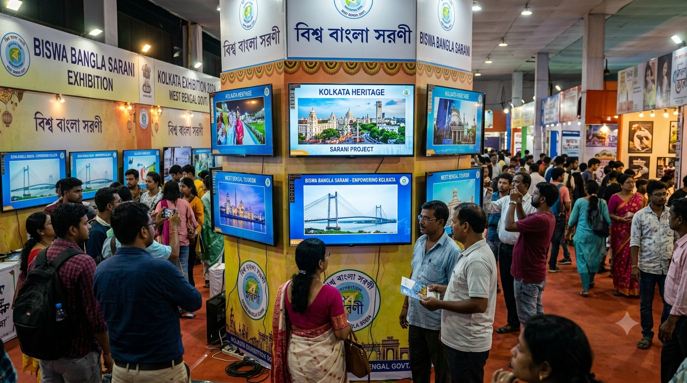 LED TV on Rent for Exhibition, Trade Show and Expo in Kolkata